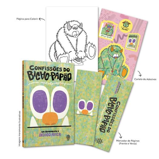confissões do bicho-papão + brindes