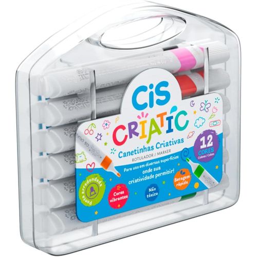 caneta-marcador-criativo-12-cores-criatic-cis