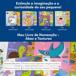 meu livro de nomeação - abas e texturas: animais da fazenda