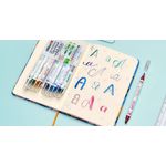 caneta-marcador-dual-brush-10-cores-metalic