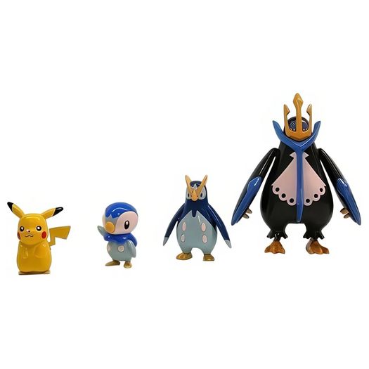 empoleon - pokémon - evolution set - bandai empoleon - pokémon - evolution set - bandai
