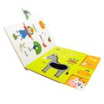 meu livro de nomeação - abas e texturas: animais da fazenda