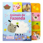 meu livro de nomeação - abas e texturas: animais da fazenda