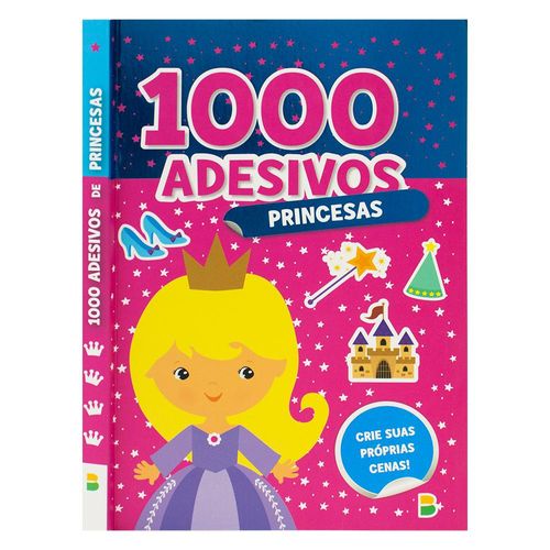 1000 adesivos incriveis: princesas