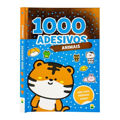 1000 adesivos incriveis: animais
