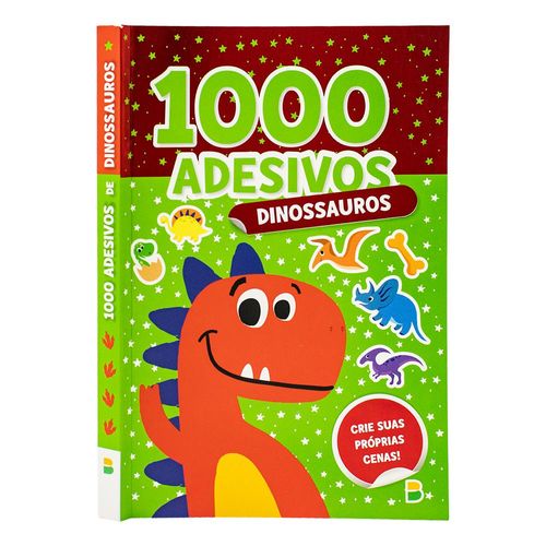 1000 adesivos incriveis: dinossauros