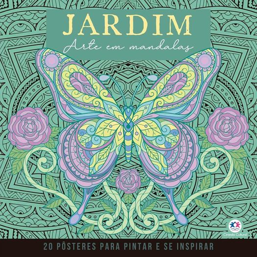 jardins - mandalas para pintar e se inspirar