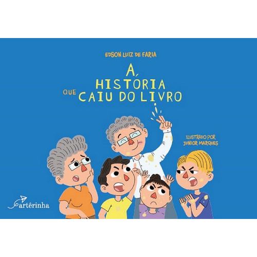 a história que caiu do livro