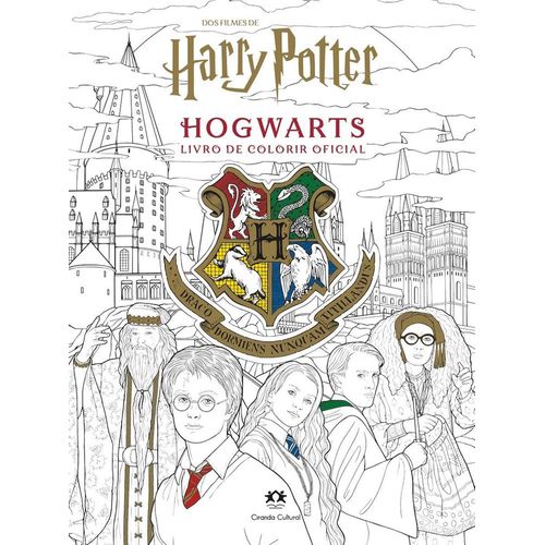 harry potter - hogwarts - colorir
