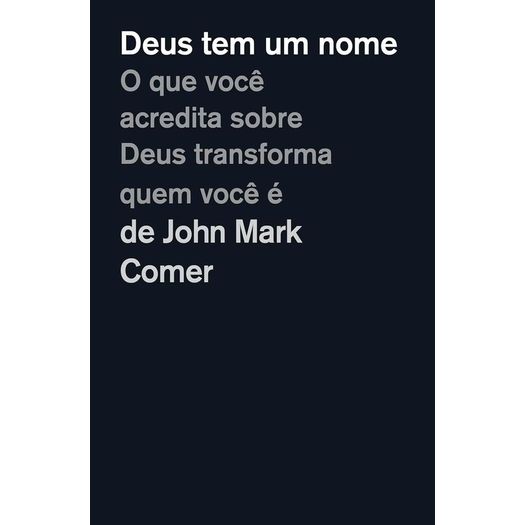 deus tem um nome deus tem um nome