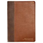 bíblia nvi - letra grande - couro soft - dois tons de marrom bíblia nvi - letra grande - couro soft - dois tons de marrom