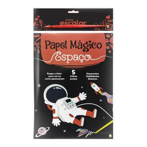 linha escolar papel mágico: espaço