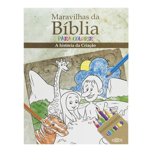 maravilhas da bíblia para colorir: a história da criação