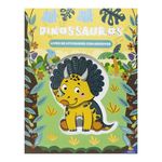 diversão & adesivos: dinossauros