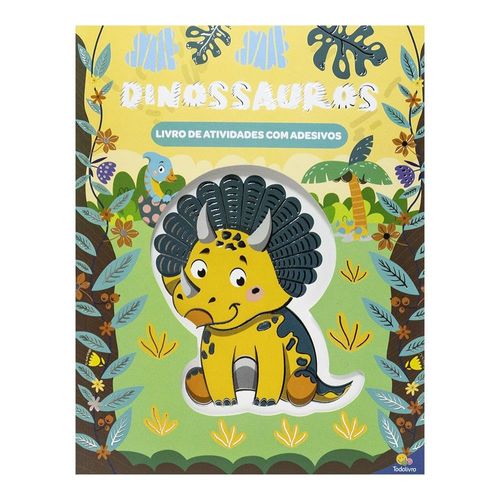 diversão & adesivos: dinossauros