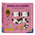 leia, monte e divirta-se! animais da fazenda