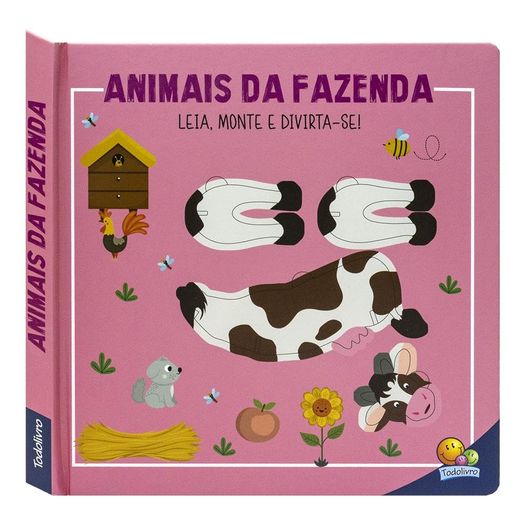 leia, monte e divirta-se! animais da fazenda leia, monte e divirta-se! animais da fazenda