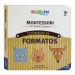 escolinha montessori -  meu primeiro livro - conhecendo os formatos