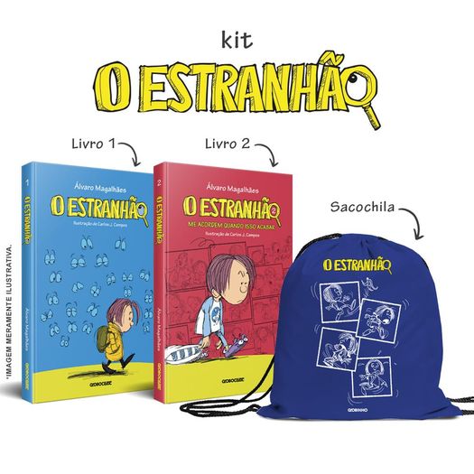 kit estranhão - com brinde