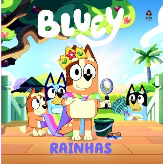 bluey livro de história - rainhas bluey livro de história - rainhas