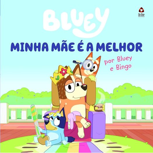 bluey livro de história - minha mãe é a melhor bluey livro de história - minha mãe é a melhor