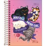 agenda 2026 diária purrfect cats diversos modelos