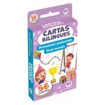 flash cards cartas bilíngues - primeiras palavras - first words