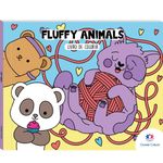 fluffy animals - livro de colorir