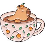 pin metal capyccino tilipins