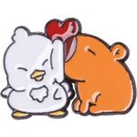pin metal capykiss tilipins