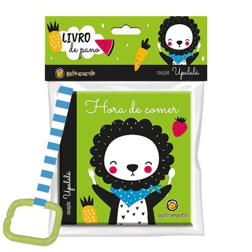 livro de pano - hora de comer