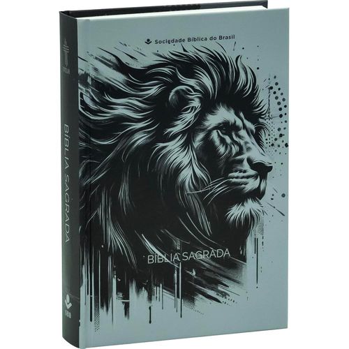 bíblia sagrada ntlh - capa verde leão