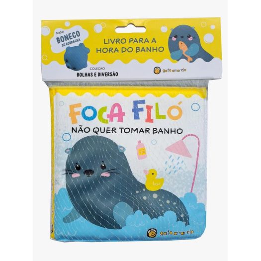 livro para hora do banho - foca filó livro para hora do banho - foca filó