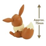 eevee sitting pose - pokémon - quick model kit - bandai