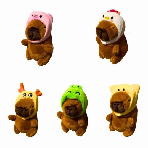 chaveiro pelúcia capivara diversos modelos
