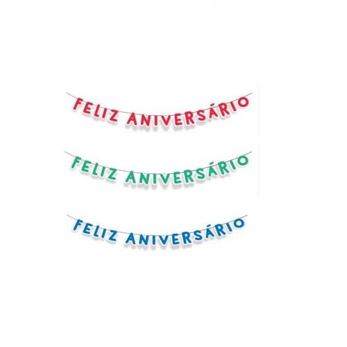 faixa feliz aniversário