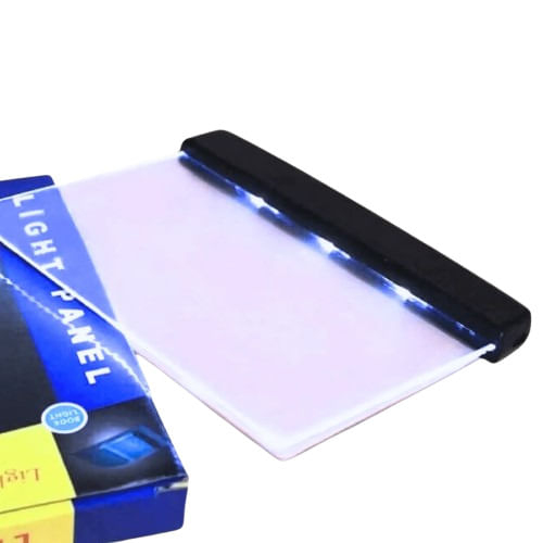 luminária acrílica para leitura luz led