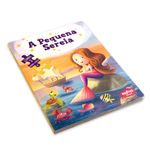 a pequena sereia - com quebra-cabeça