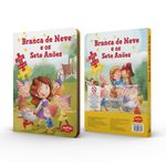 branca de neve e os sete anões - com quebra-cabeça