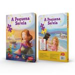a pequena sereia - com quebra-cabeça