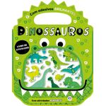 dinossauros - com adesivos brilhantes e atividades ferozes