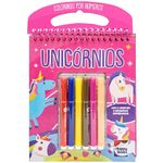colorindo por números: unicórnios