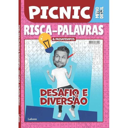 picnic - risca palavras e passatempos - médio e dificíl picnic - risca palavras e passatempos - médio e dificíl