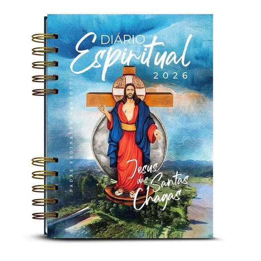 diário espiritual 2026 - padre reginaldo manzotti - capa terra prometida diário espiritual 2026 - padre reginaldo manzotti - capa terra prometida