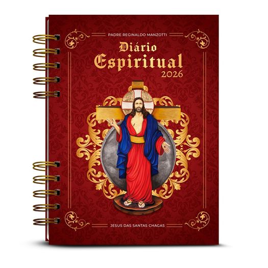 diário espiritual 2026 - padre reginaldo manzotti - capa clássica diário espiritual 2026 - padre reginaldo manzotti - capa clássica