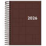 agenda 2026 diária executiva compacta color diversos modelos
