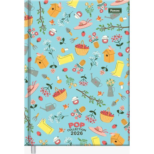 agenda 2026 diária pop collection diversos modelos