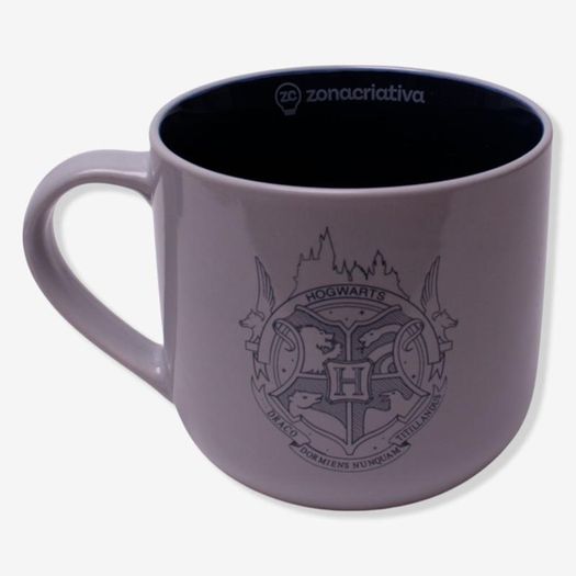caneca 350ml com infusor de chá hogwarts cinza caneca 350ml com infusor de chá hogwarts cinza