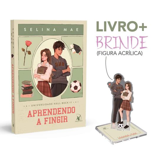 aprendendo a fingir 1 + figura acrílica