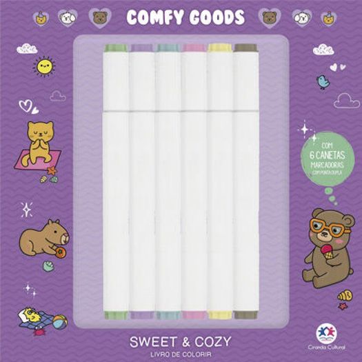 sweet and cozy - para colorir com canetinhas sweet and cozy - para colorir com canetinhas